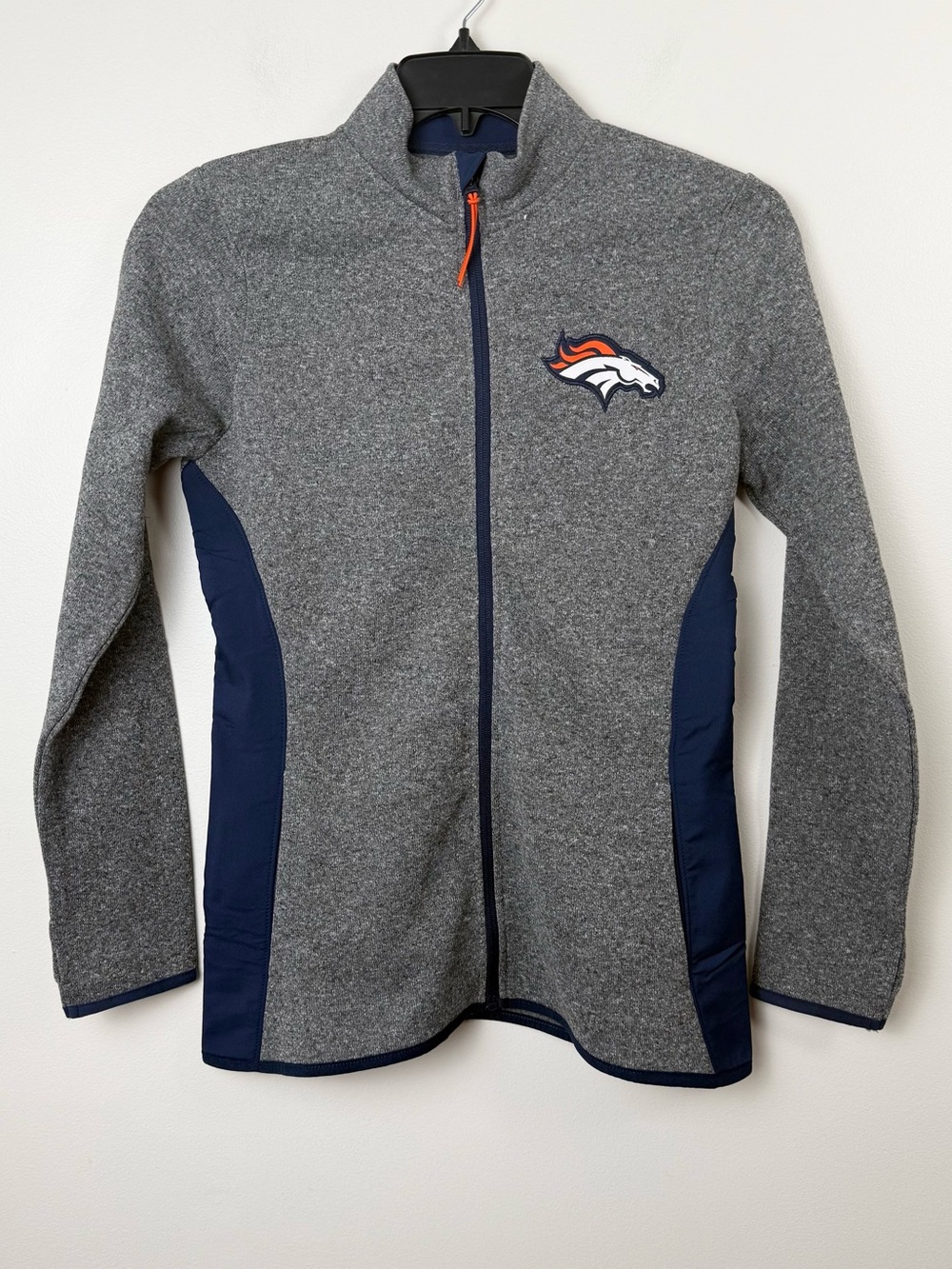 NWT Denver Broncos Full-Zip Fleece Jacket Size Small